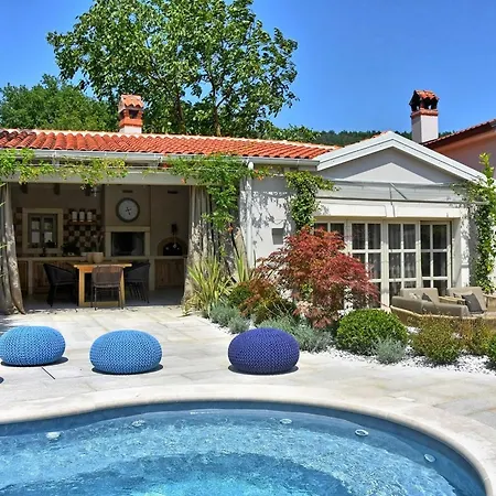Zita U Svicima For 10 People With Jacuzzi & Sauna In Istria Villa *