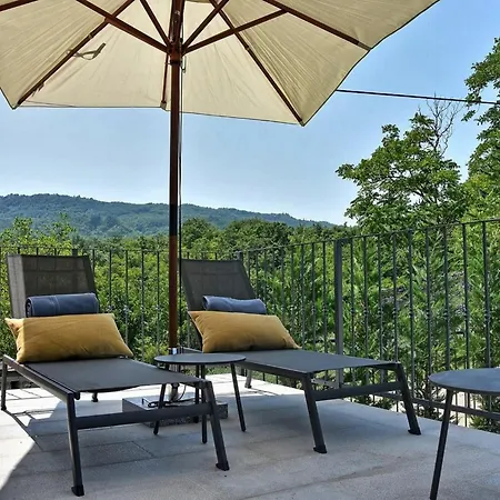 Villa Zita U Svicima For 10 People With Jacuzzi & Sauna In Istria Pican